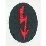 Army Artillery Signals Sleeve Badge, (orig)