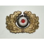 Army General's Metal Cap Wreath & Cocade, (orig)
