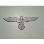 Army Visor Cap Eagle, Metal, (orig)