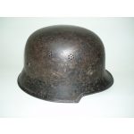 WWII German M34 Fire Police Helmet, (orig)