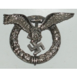 Luftwaffe Pilots Badge, Round Wreath