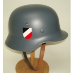 German M35 Kriegsmarine Helmet, (Refurbished) SE 64, (orig)
