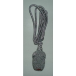 Postal Official's Silver/Red Portepee