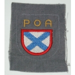 Russian Volunteer, "POA" Sleeve Patch, (orig)