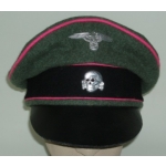 Waffen SS Crusher Cap, (Pink Piping)