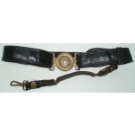 WWII Japanese Naval Officer's Sword Belt With Hanger, (orig)