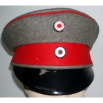 WWI Prussian M1910 Officers Visor Cap