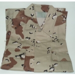 6 Colour Desert Camo BDU Jacket