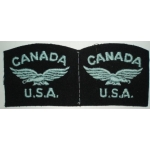 WWII RCAF CANADA/USA E.M. Insignia
